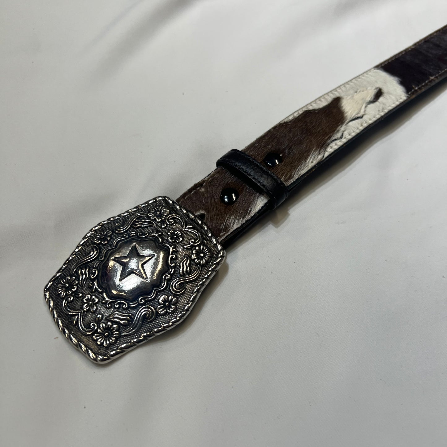 Top Grain Cowhide Leather Western Belt