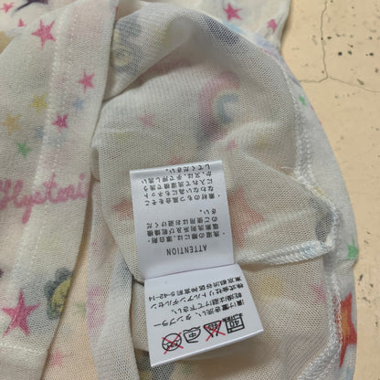 Hysteric Glamour AOP Mesh Top