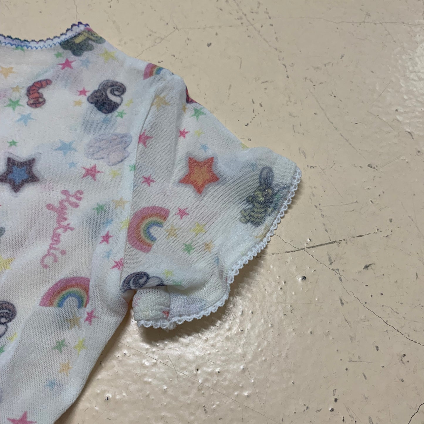 Hysteric Glamour AOP Mesh Top