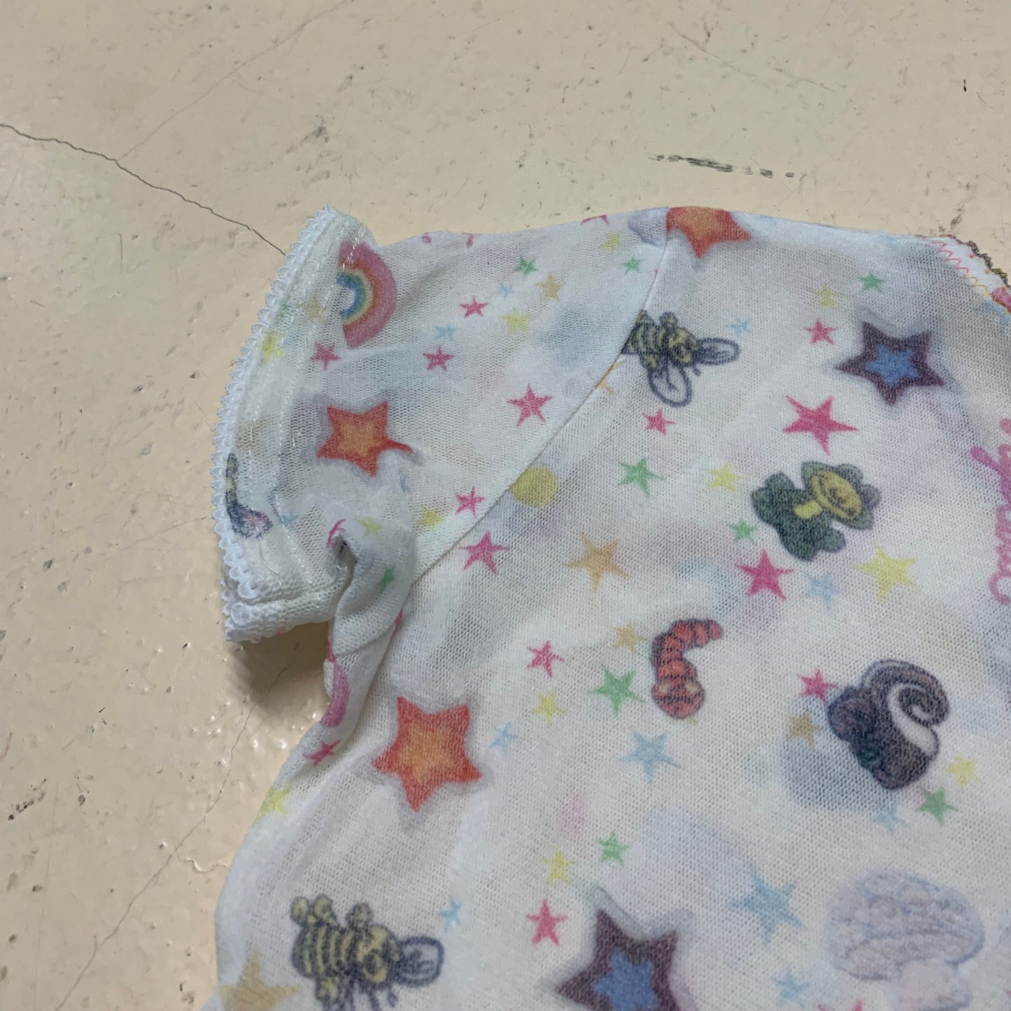 Hysteric Glamour AOP Mesh Top