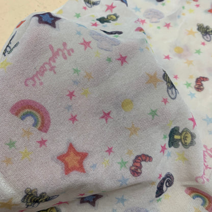 Hysteric Glamour AOP Mesh Top