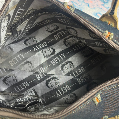 2002 Betty Boop Denim Hand Bag