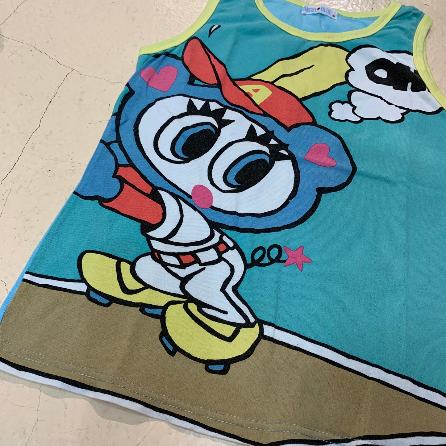 90s Angel Blue 'Magic Ball' Tank Top