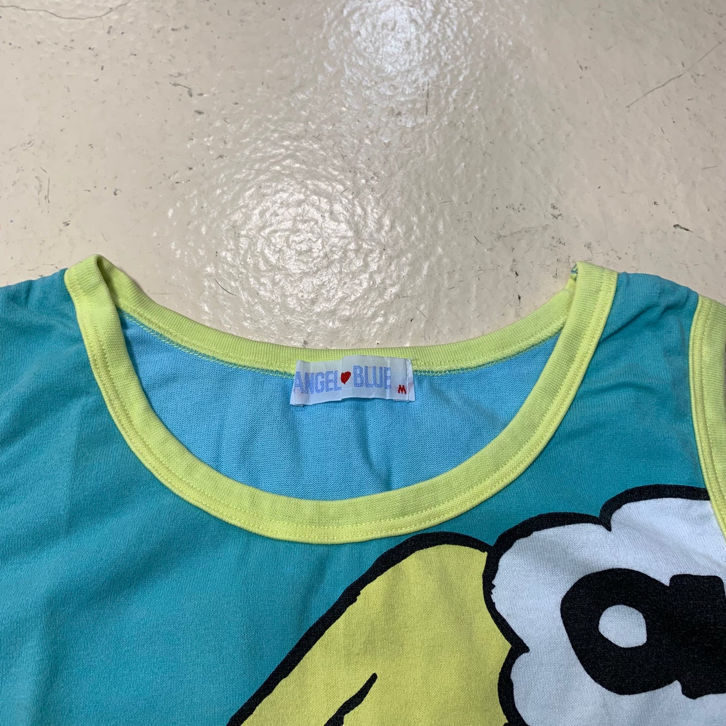 90s Angel Blue 'Magic Ball' Tank Top