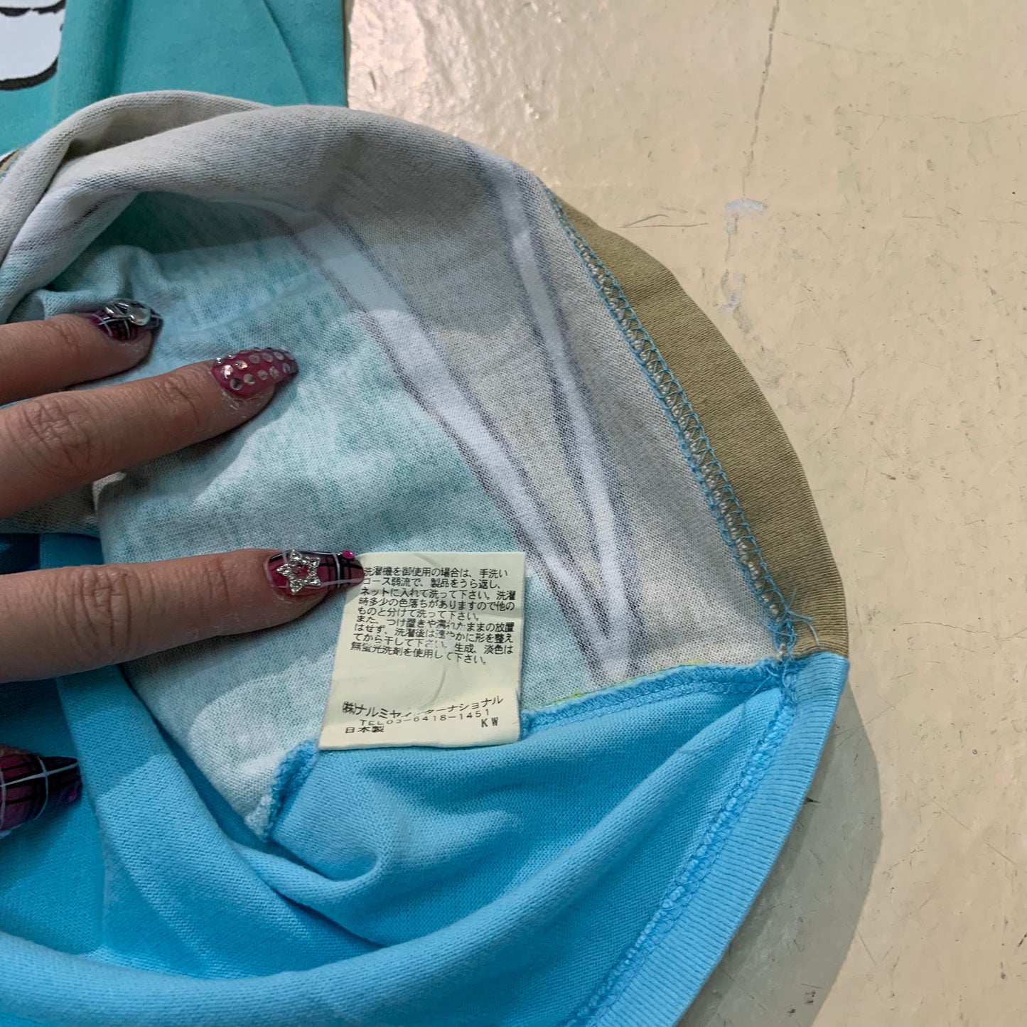 90s Angel Blue 'Magic Ball' Tank Top