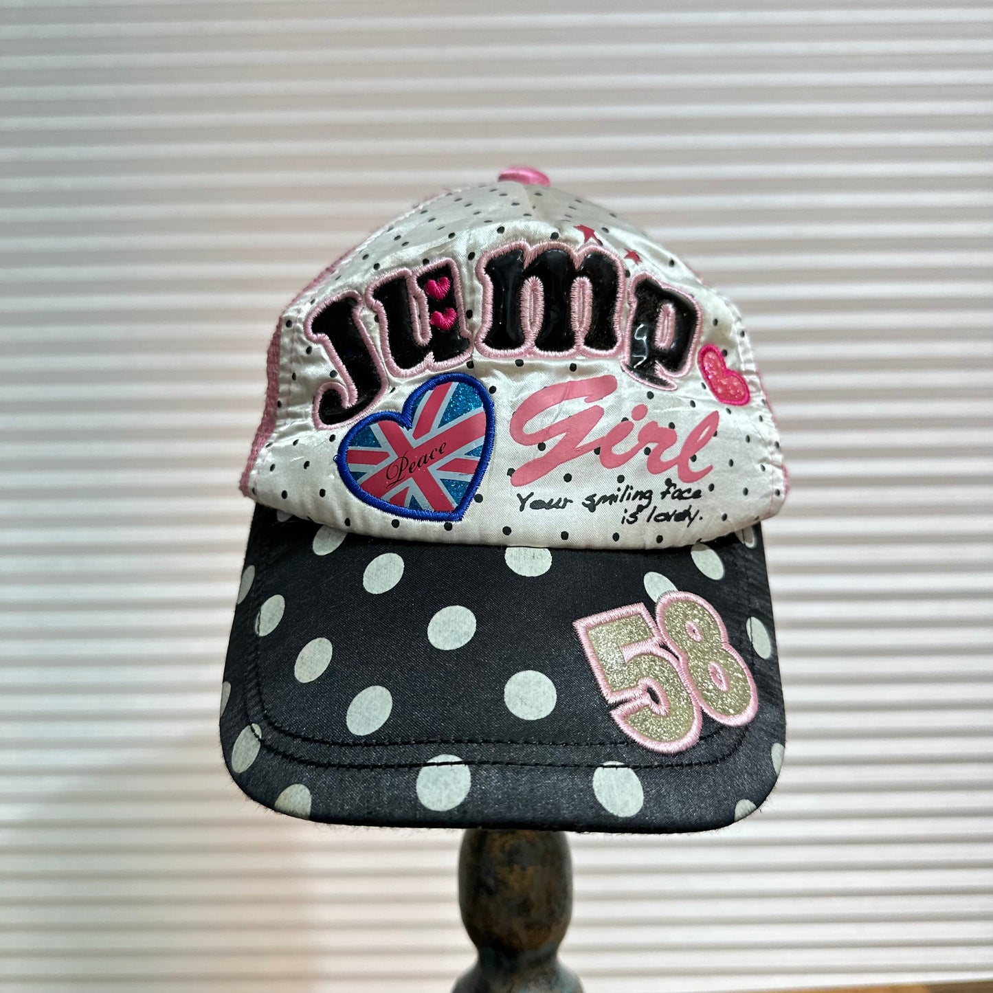 'Jump' Polka Dot Cap