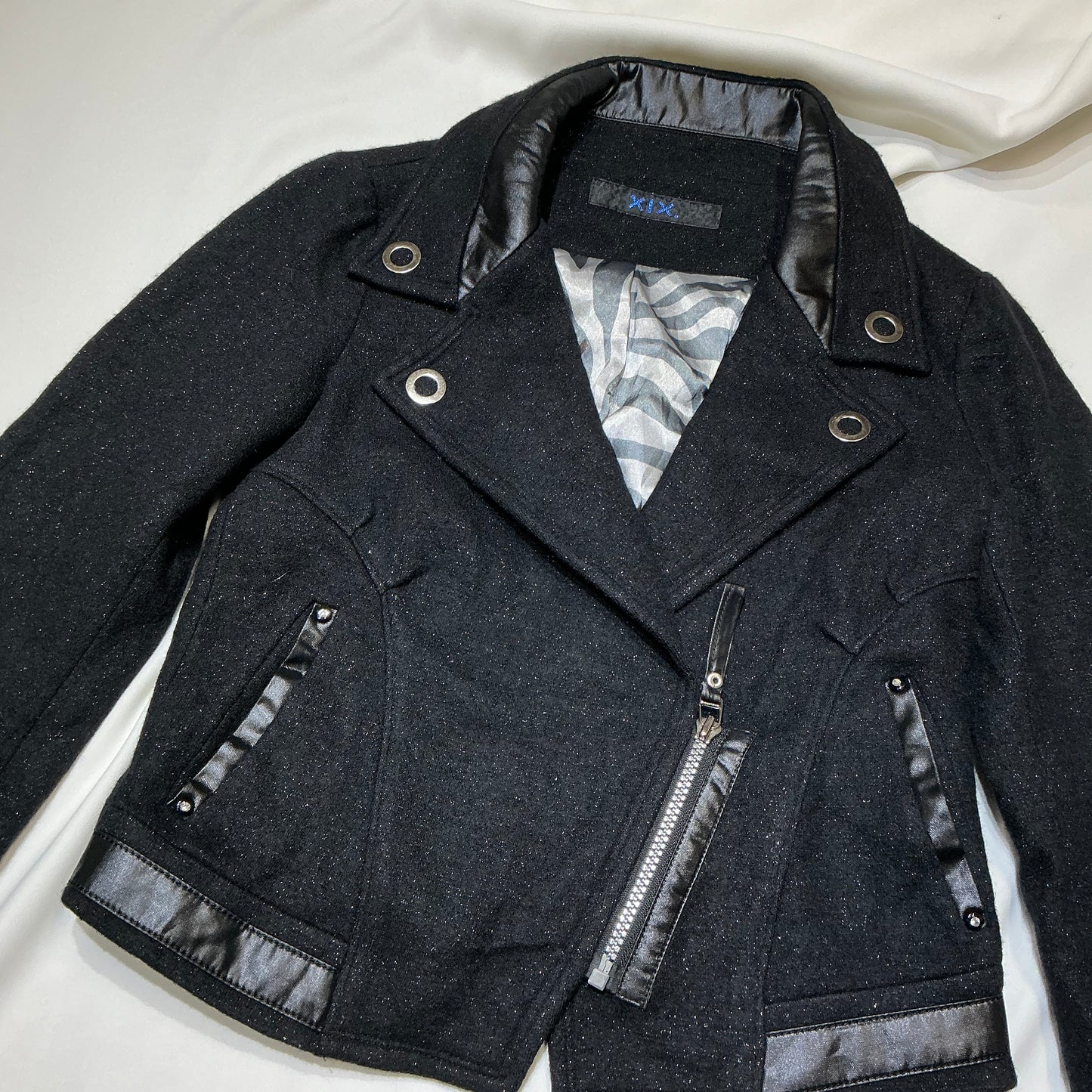 Shimmering Biker Jacket