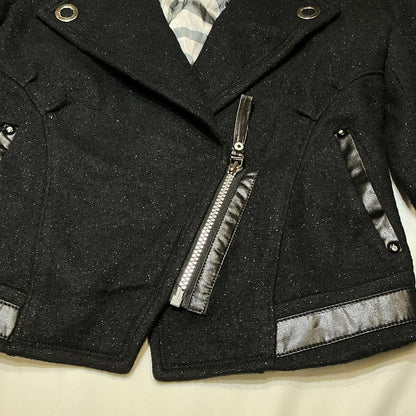 Shimmering Biker Jacket