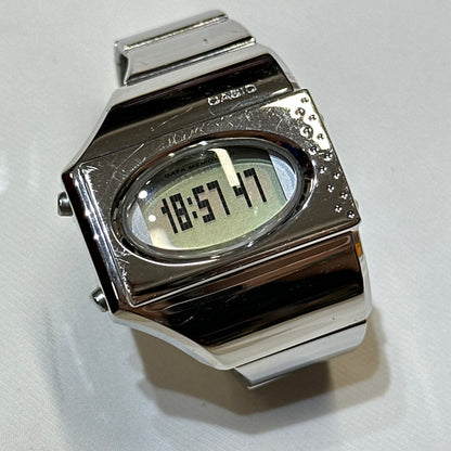 Rare Vintage Casio ME-100 United Future Organization Watch Tomato Module 1672
