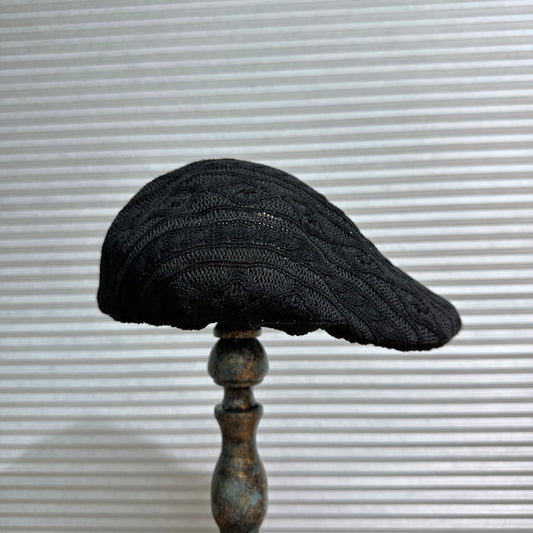 Knit Flat Cap