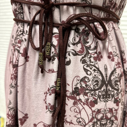 Ozz Angelo Vintage Baroque Floral Lace Dress