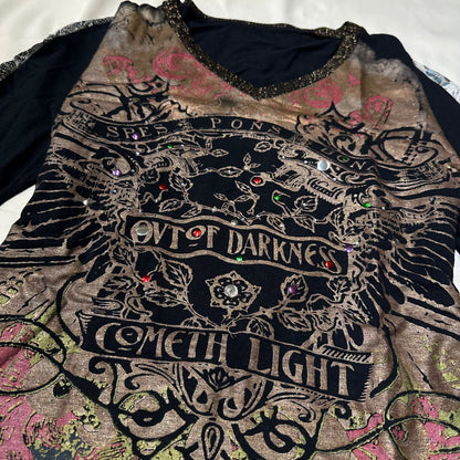 Fairycore Graphic Long Sleeves Top
