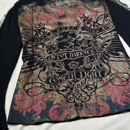 Fairycore Graphic Long Sleeves Top