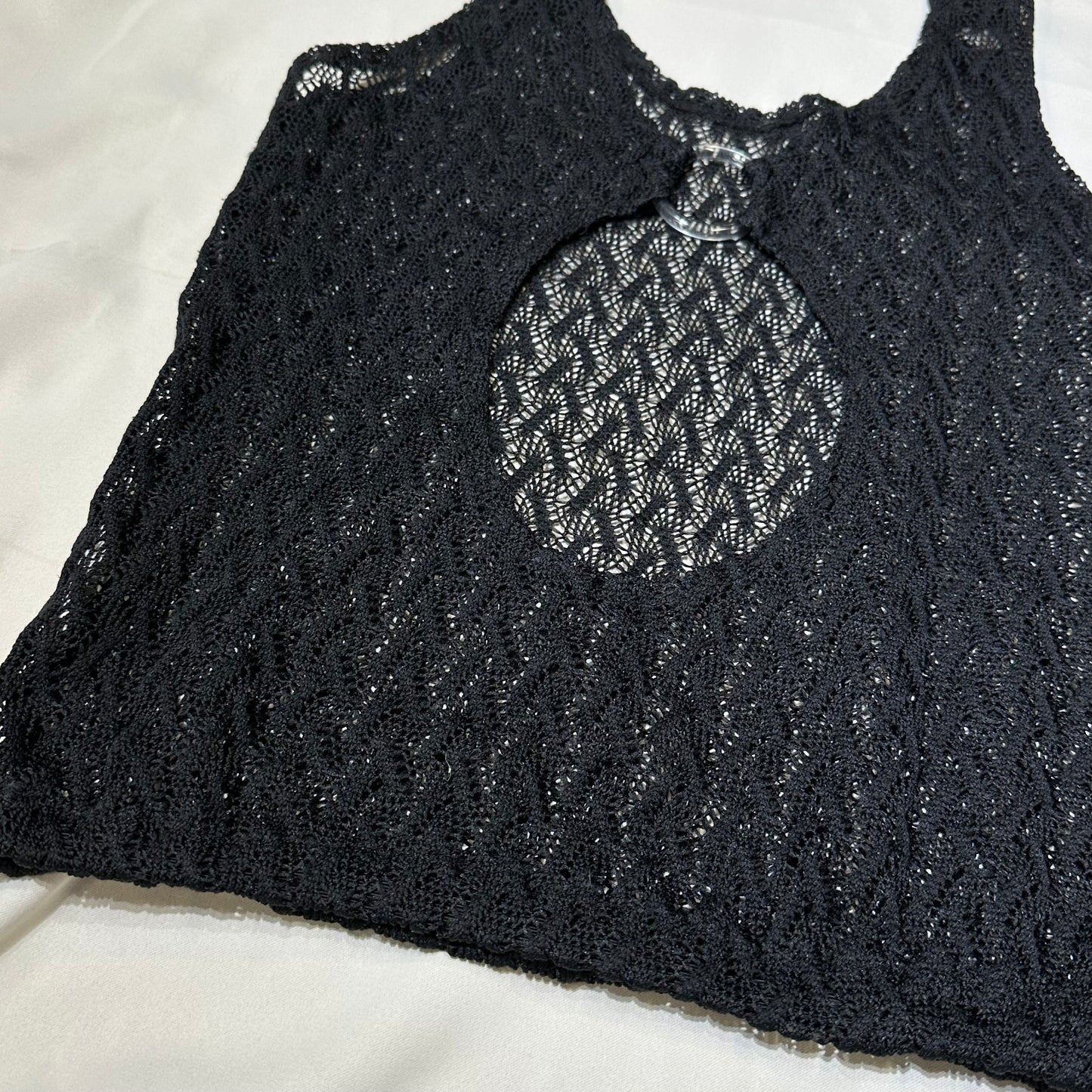 Openwork Sheer Knit
