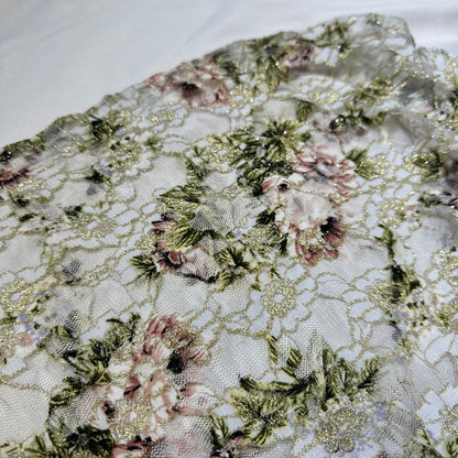 Floral Tie-Front Top with Flare Sleeves