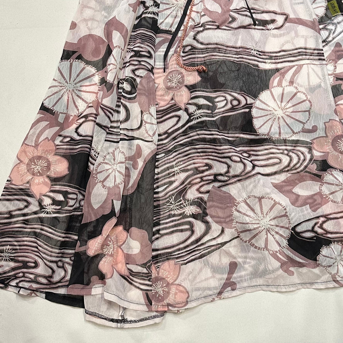 Japanese Pattern Mesh Skirt