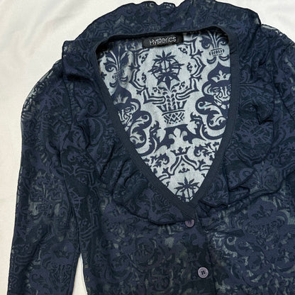 Hysteric Glamour Mesh Cardigan