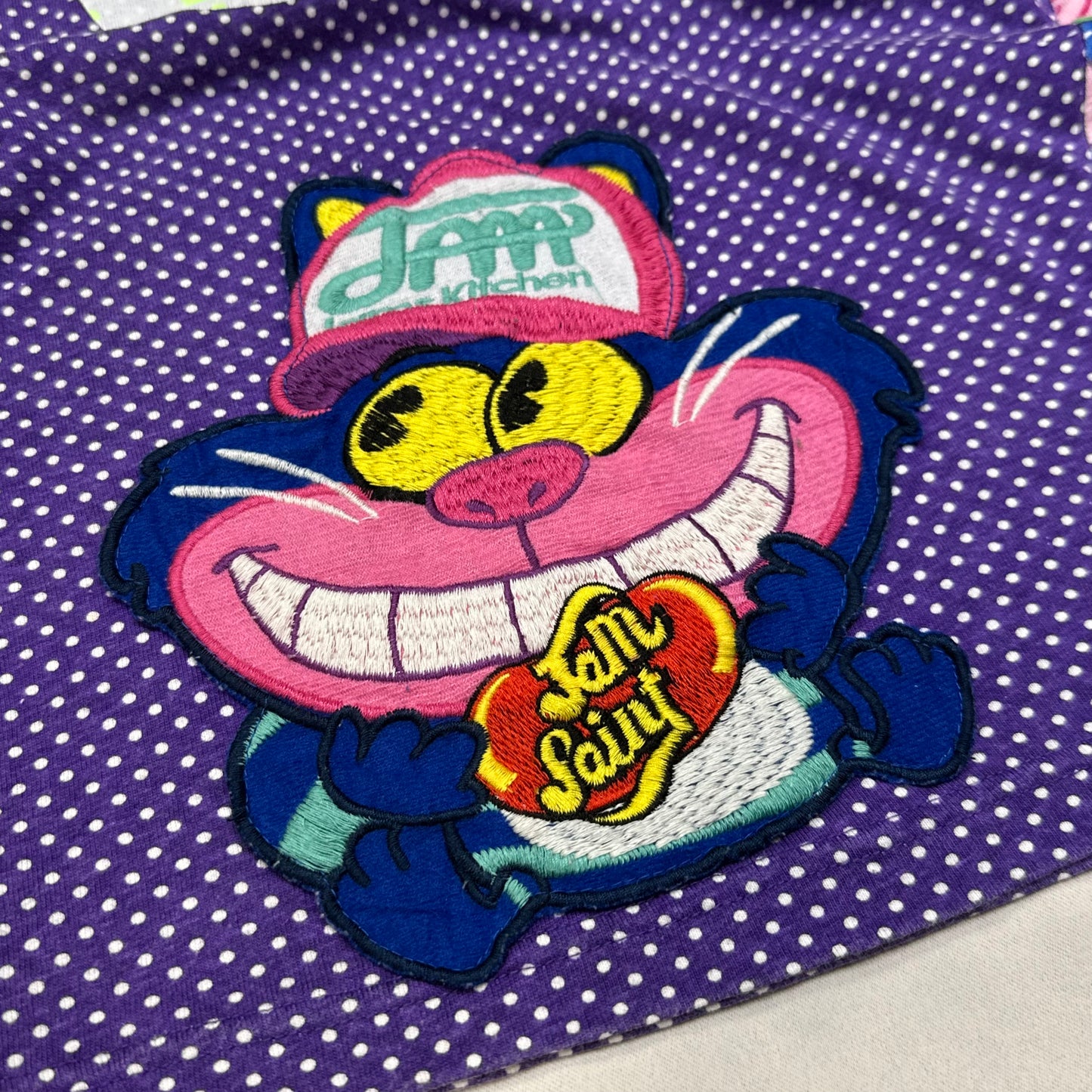 JAM 'Funky Cat' Embroidered Tank