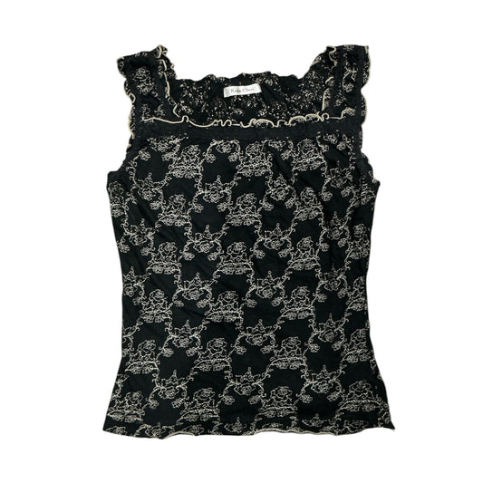 Floral Square Tank