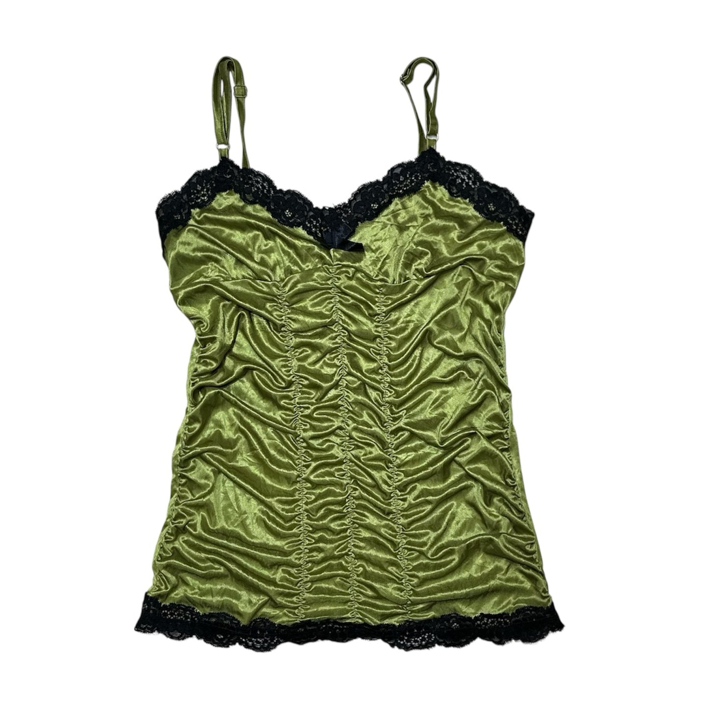 Silk Lace Trim Camisole