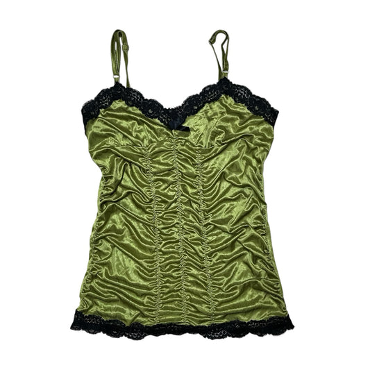 Silk Lace Trim Camisole