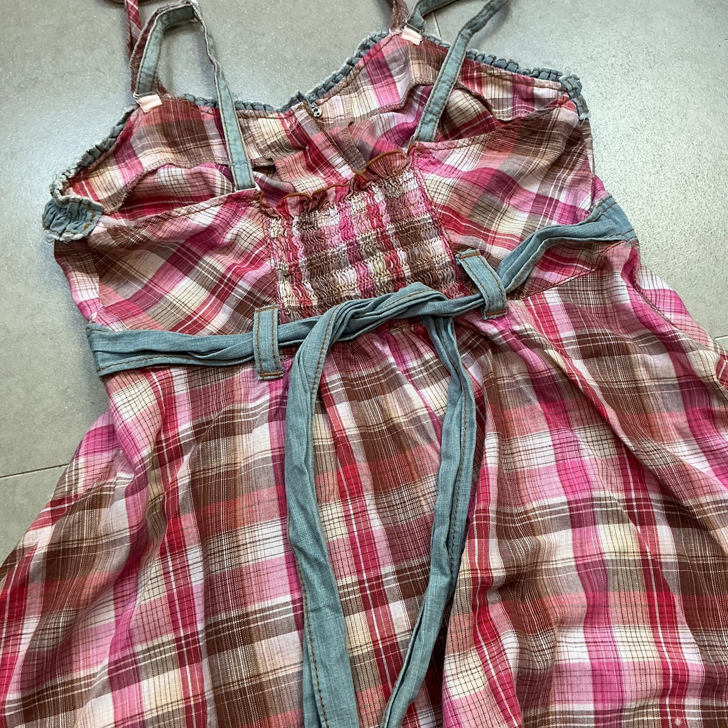 Mezzo Piano Checked Camisole