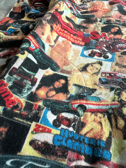 Hysteric Glamour 1990s Collage Car and Topless Woman Sweater