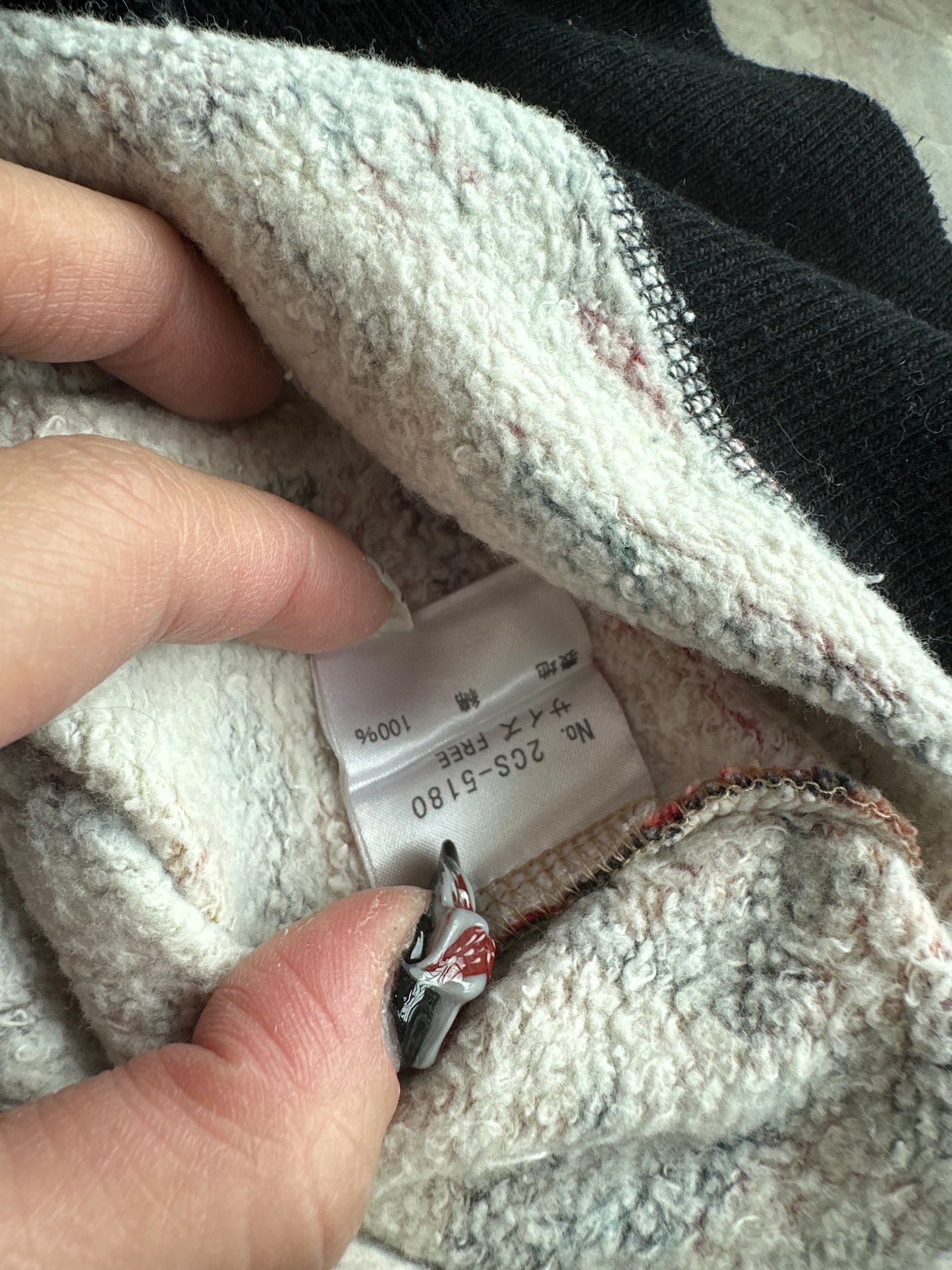 Hysteric Glamour 1990s Collage Car and Topless Woman Sweater