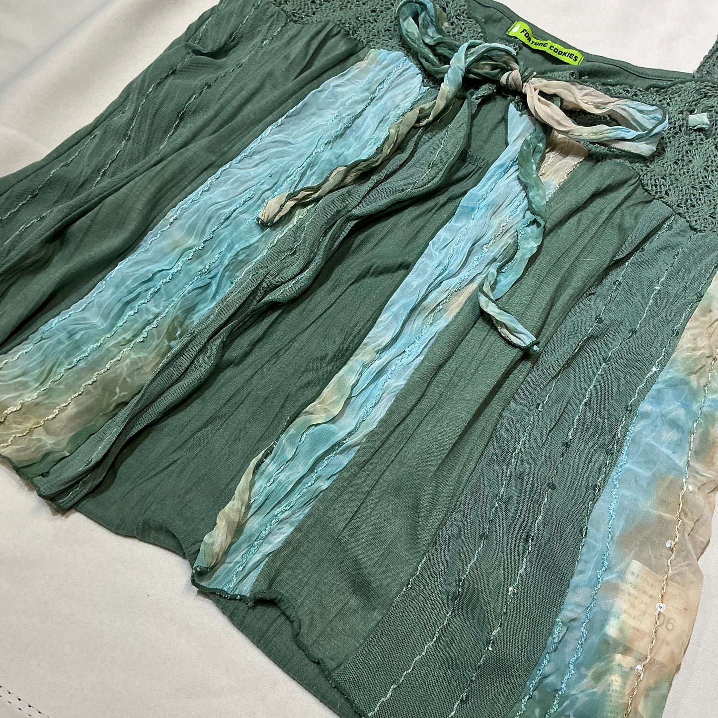 Tie-Up Splicing Camisole