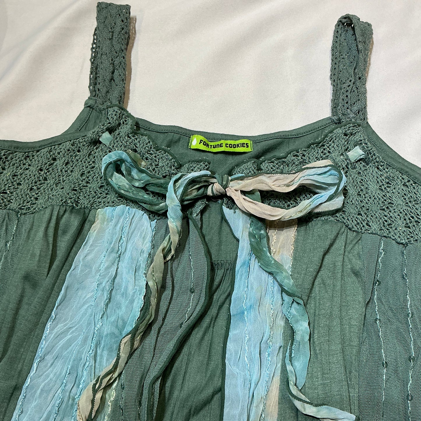 Tie-Up Splicing Camisole