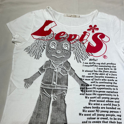00s Levi's Lady Graphic Top