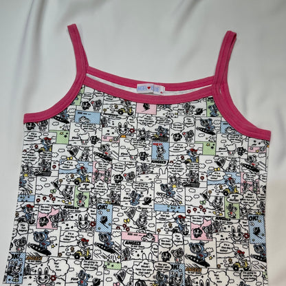 Angel Blue Comic AOP Camisole
