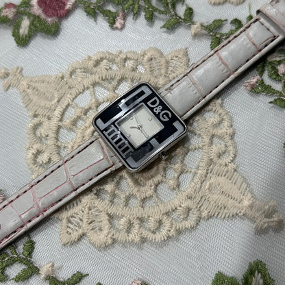 D&G Vintage Leather Watch