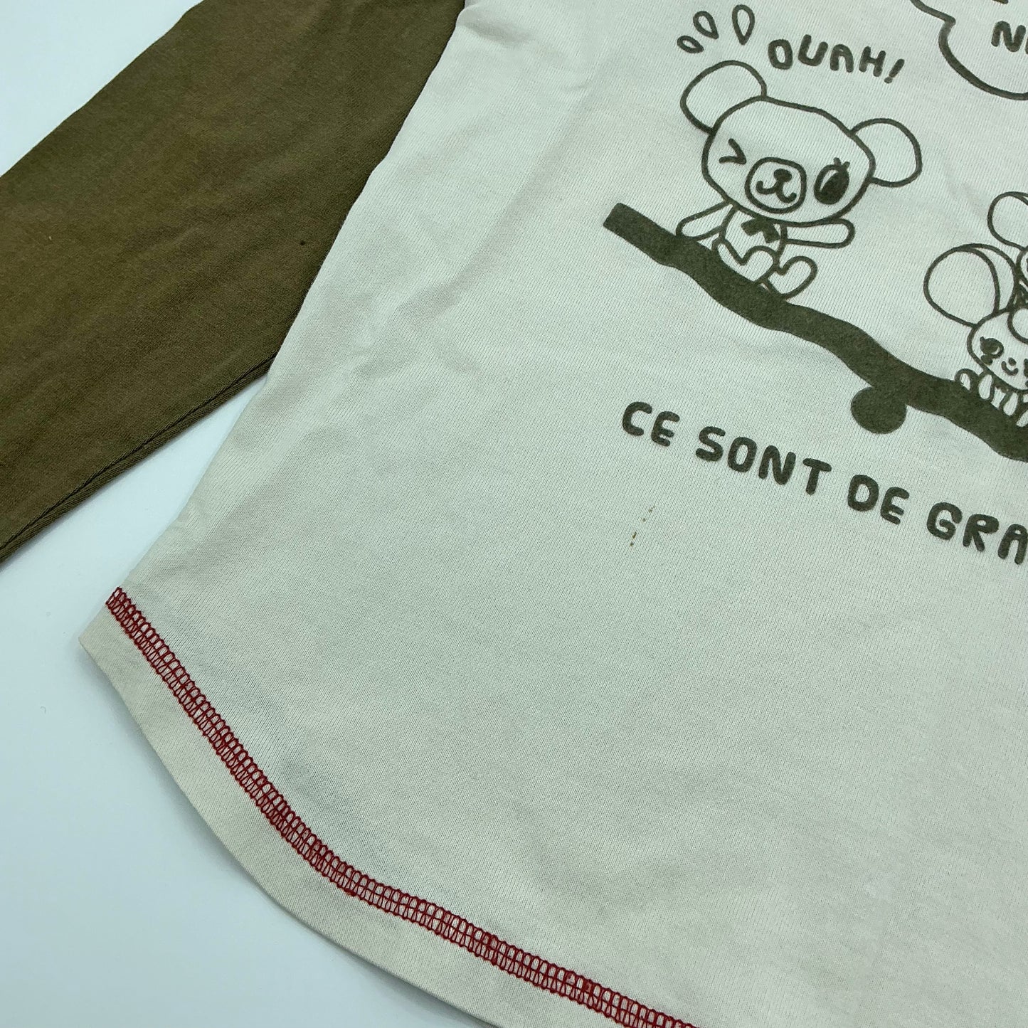00s Pom Ponette Raglan Long Sleeve Tee
