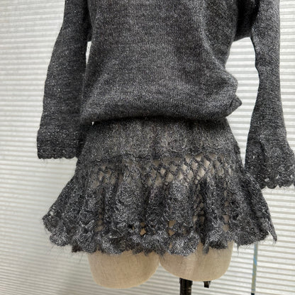 Hysteric Glamour Glitter Knit Top