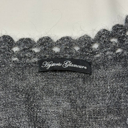 Hysteric Glamour Glitter Knit Top