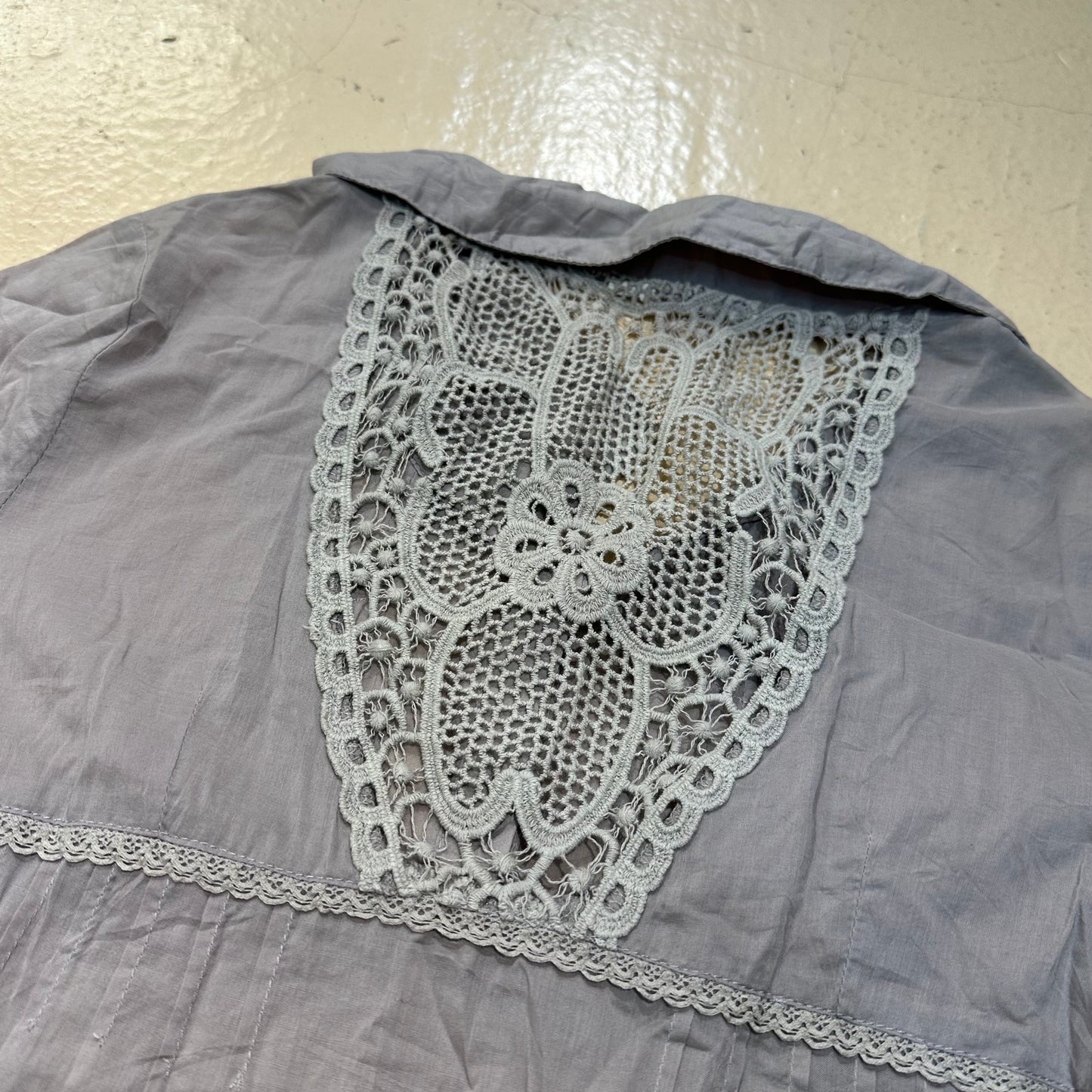 Floral Stitching Shirt