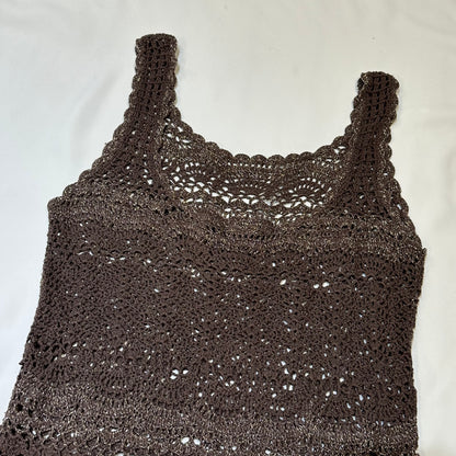 Crochet Knit Camisole Top