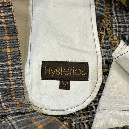 90s Hysteric Glamour Patched Plaid Skirt