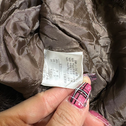 Removable Fur Trim Coat