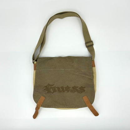 Guess 00s Canvas Message Bag