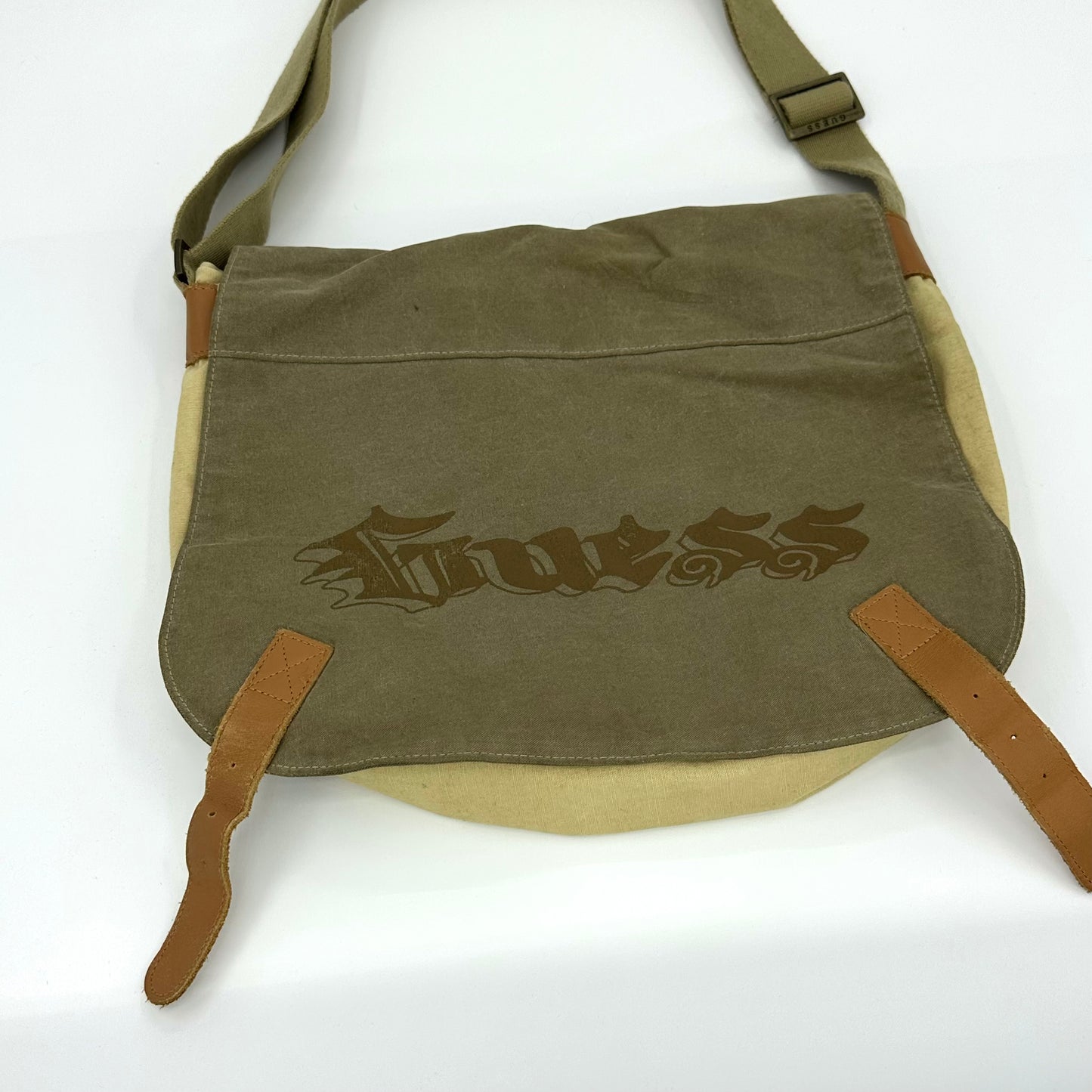 Guess 00s Canvas Message Bag