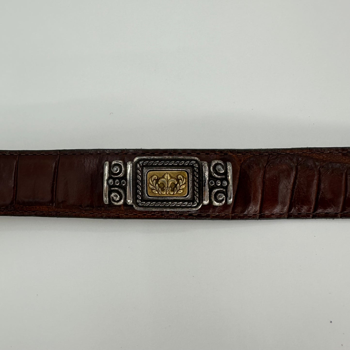 1996 Brighton Museum Collection Greco-roman Coin Leather Belt