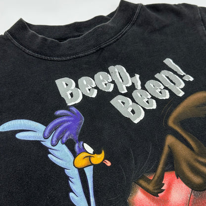 1998 Warner Bros Road Runner Wile E Coyote Double Sided Tee