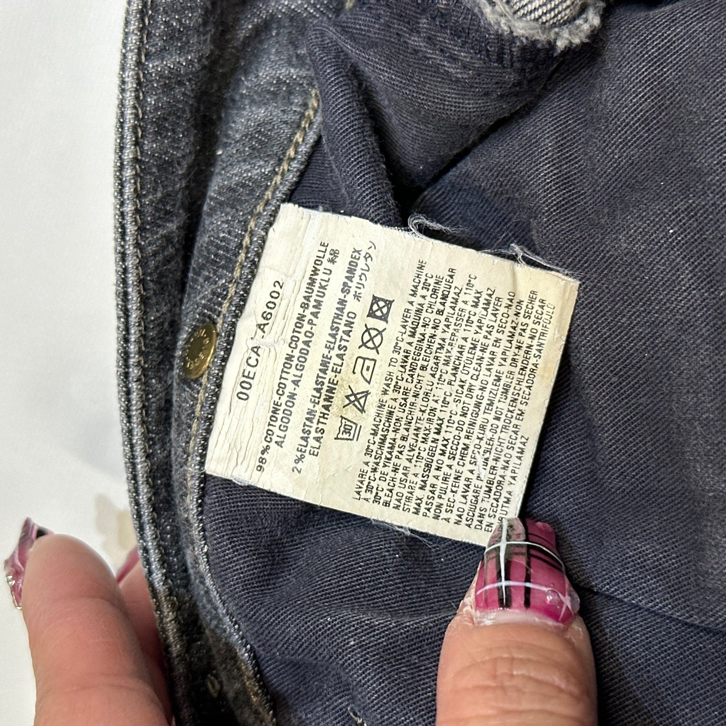 Diesel Denim Mini Skirt