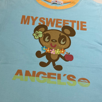 Angel Blue Hawaii Kapukko Furenzu Tee