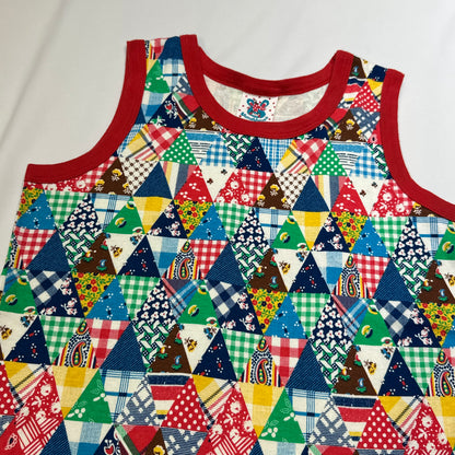 Vana Vana 90s Patch Pattern Top