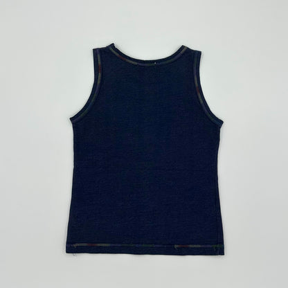 Angel Blue Rainbow Smile Tank Top