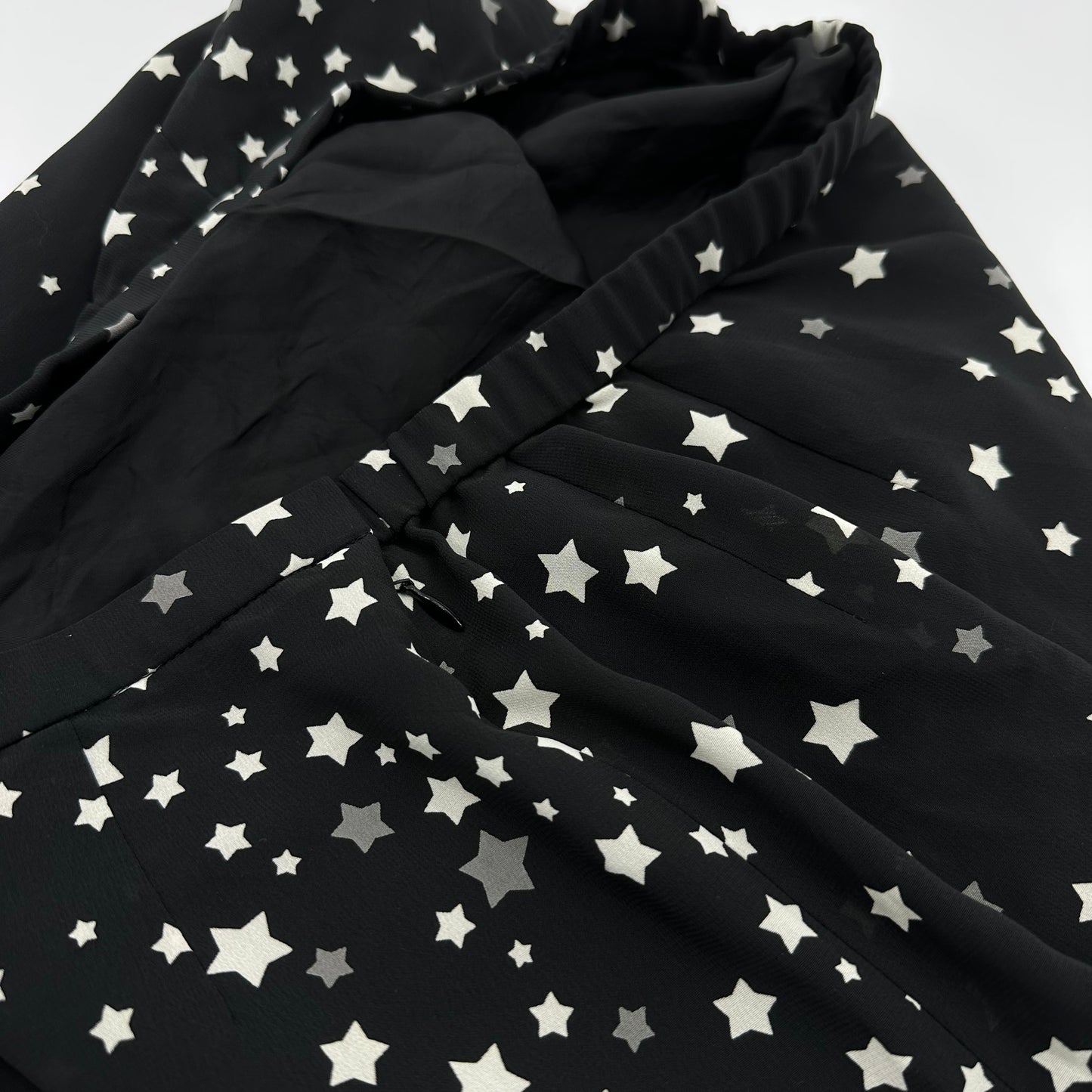 Star AOP Layered Flare Skirt
