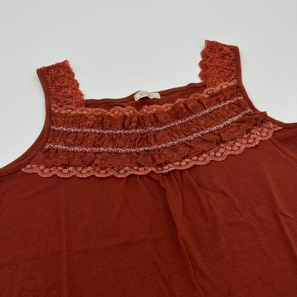 Lace Trim Tank